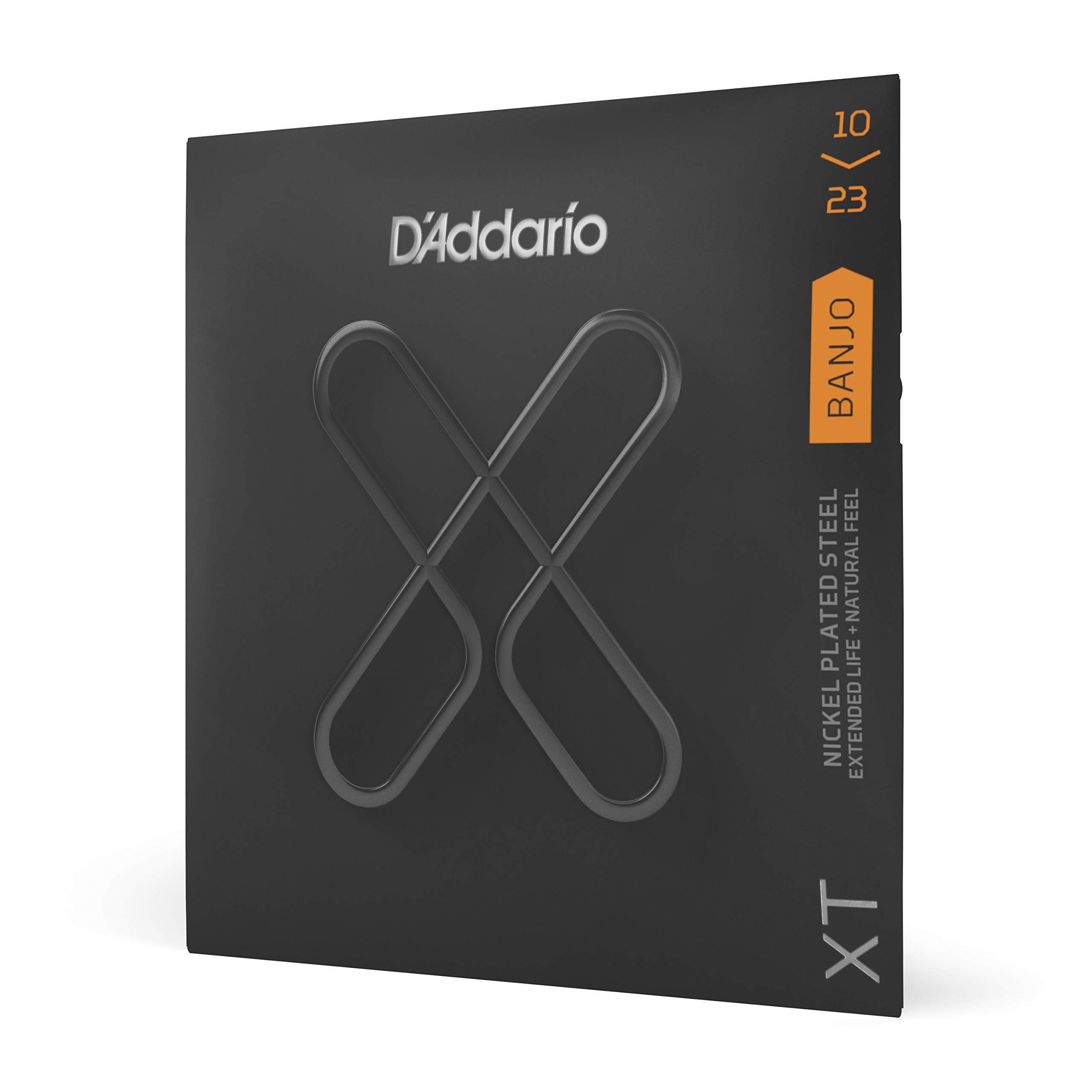 

D Addario XT Coated Banjo Strings, Nickel, Medium, 5-String, .010-.023mm, XTJ1023
