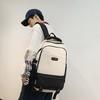 Schoolbag Travel Backpack Women's 1011 New Travel Mountain Climbing Contrasting Color Large-capacity Schoolbag Lightweight Versatile Casual Backpack
