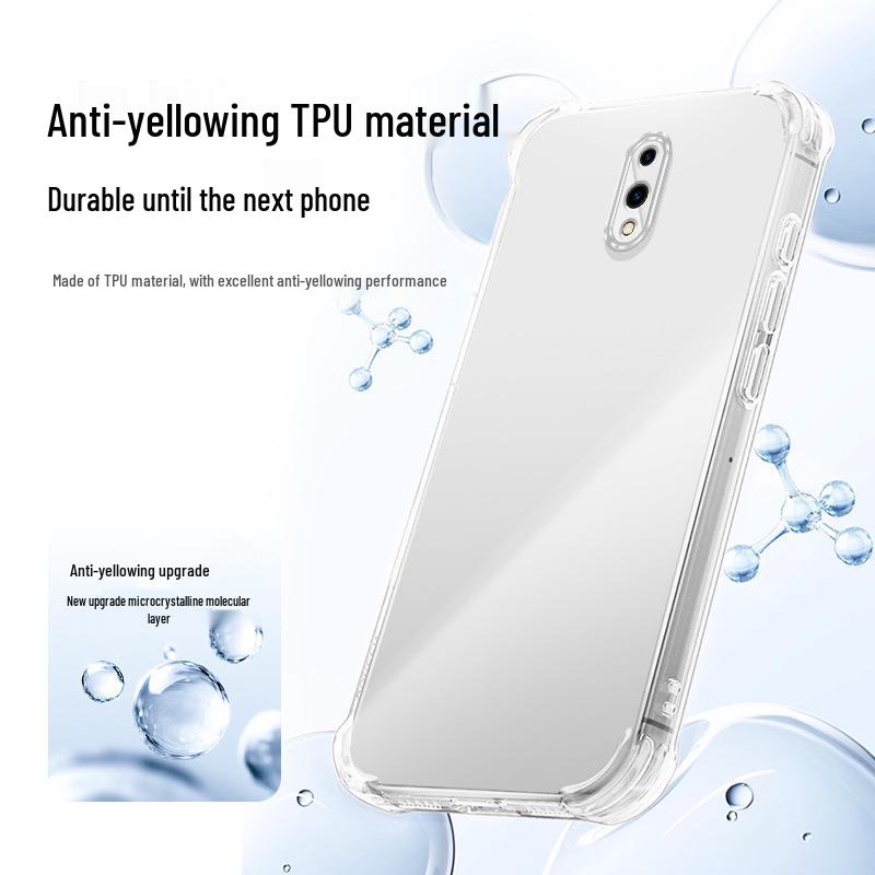 OPPO Reno Ming Airbag Anti-drop Transparent TPU Case - Minimalist Full Coverage Protection