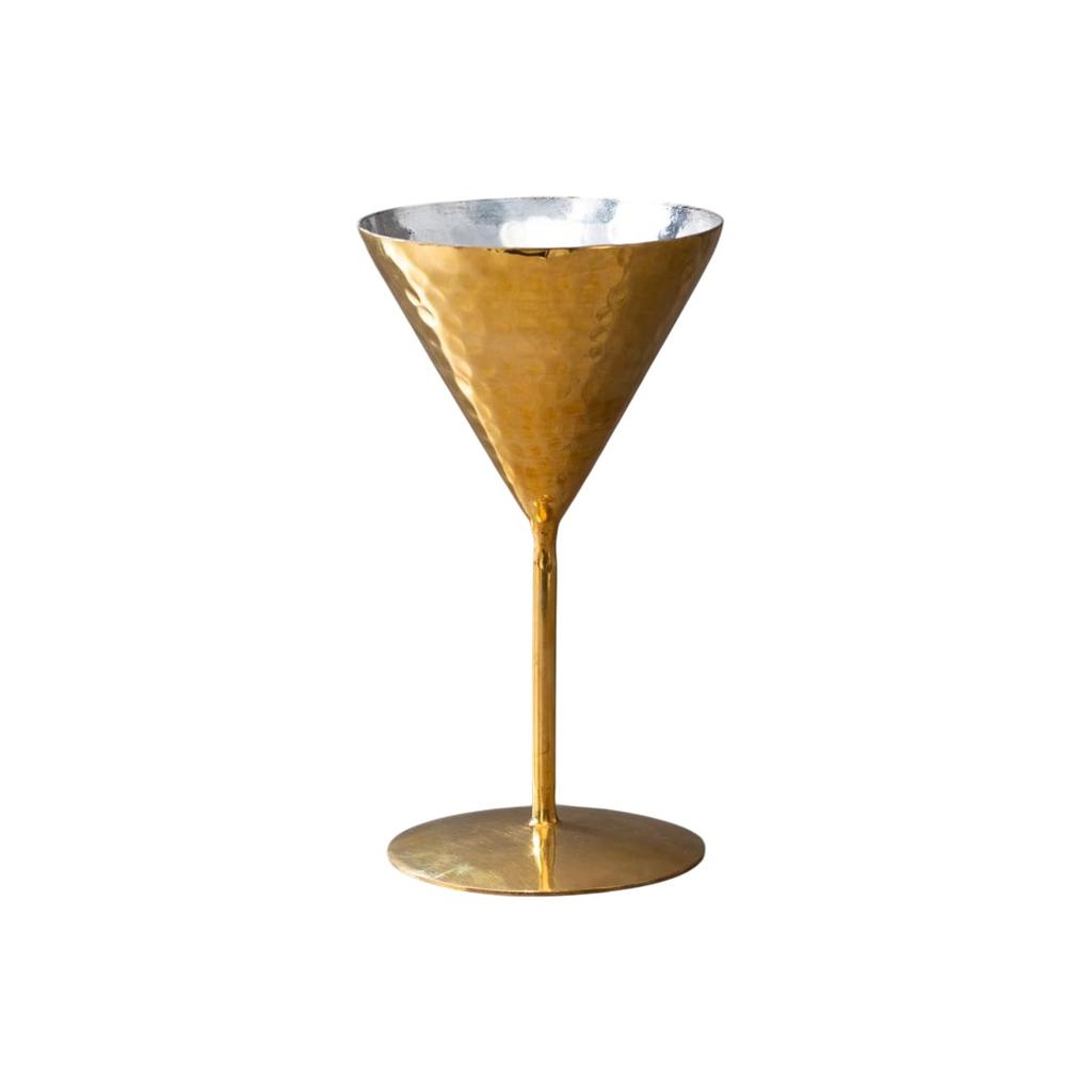 Латунный бокал для коктейлей (200 мл), Brass Cocktail Glass,  P-TAL