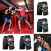 Skull Skeleton Horror Ghost Dark Boxing Shorts Pants 3D Print Fighting Training Unisex Men Women Quick Dry Fitness Gym Sport Workout Casual Streetwear