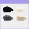 Cappello Basco Minimalista da Donna in Materiale Acrilico Traspirante per la Moda Autunno Inverno