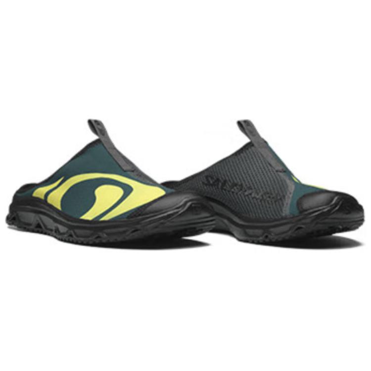SALOMON Rx Slide 3.0 Seasonal Soft Comfortable Anti-Slip Open-Toe Slippers Unisex Slippers Green 475807