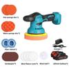 21V Household Waxing Sanding Tool Handheld Integrated Automotive Polishing Machine Portable Electric Polishing Machine