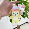 Endearing Dog Plush Chef Figure Cute Keyring For Kids And Adults Backpack Decor