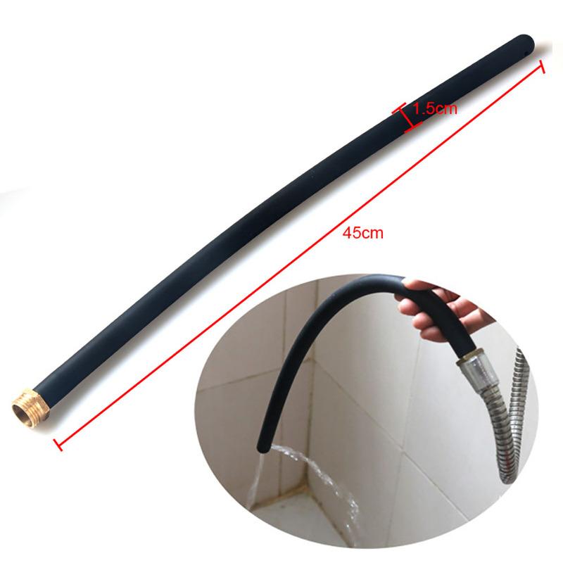 23.6 Inch Long Anal Cleaner Silicone Anal Plug Douche Vaginal Wash Body Shower Toys Enemator Colon Anal Beads Shower Cleaner