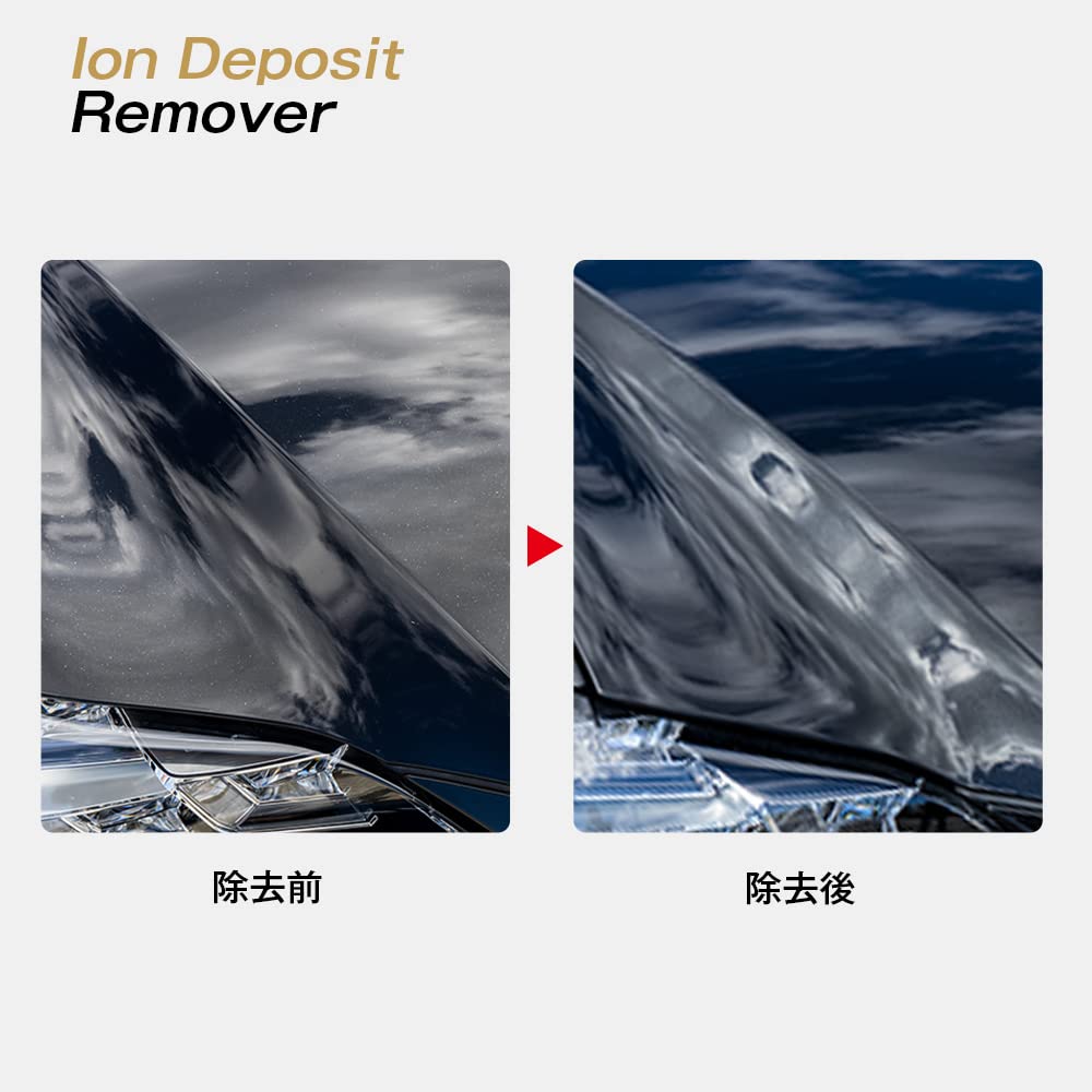 Laxia Car Ion Deposit Rain Stain Remover Body, Glass , Maintenance, 6.8 fl oz (200 ml)