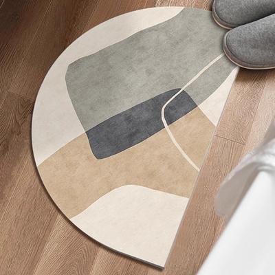 Badezimmer-Kieselgur-Bodenmatte, saugfähige Anti-Rutsch-Matte, schnell trocknende schmutzabweisende Fußmatte am Eingang der Tür