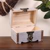 Treasure Chest With Lock Vintage Treasure Storage Box Piggy Bank Organizer Saving Box Case With Lock For Home Retro Decoration