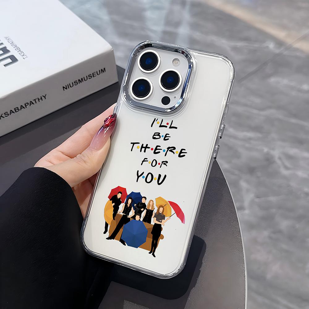 Friends Hot TV Show Phone Case for Samsung Galaxy S25 S24 S23 S22 S21 S20 Note20 FE Ultra Edge Plus 4G 5G Transparent Cover