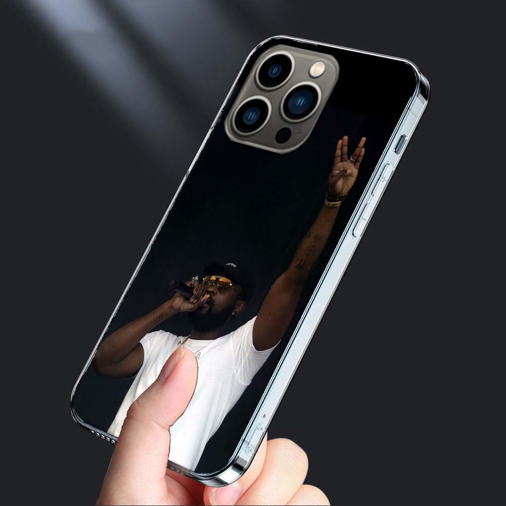 Damso Rapper Phone Case For Iphone 16E 15 Pro 14 Plus 17E 16 17 Pro Max Air 11 12 13 Mini Shockproof Capa Cute Cover TPU Clea