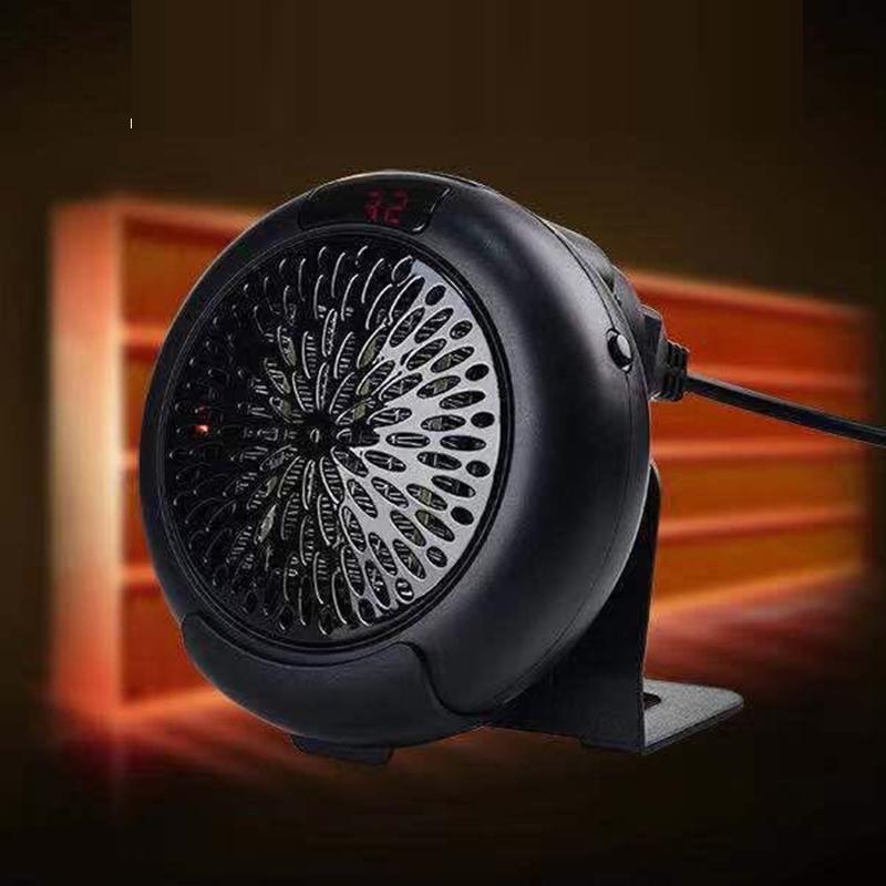Elektrikli Fişli Hava Isıtıcı Hızlı Isıtma Oda Isıtıcı Üfleyici Ayarlanabilir Termostatlı Elektrikli Alan Isıtıcı