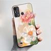Case For ZTE Blade A53 BladeA53 Pro Casing Luxury Fashion Butterfly Flowers Black Soft TPU Silicone Protective Cover Phone Shell