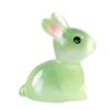 Soft Glowing Rabbits Miniatur Night Glowing Bunnies for Creating Miniature Figurines Home Decorations 20PCS