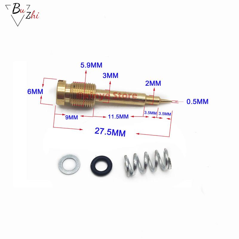 Carburetor Repair Kit Float Needle Valve Gasket Air Screw Plunger Diaphragm for Honda PC800 1989-1998 PC 800