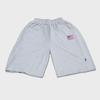 RESPECT Running Usa Athletic Club Bermuda Wide Sweat Shorts (Grey)