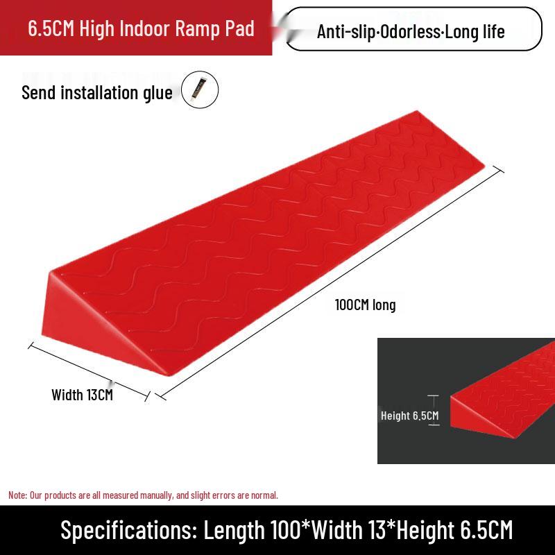 Threshold Uphill Ramp Mat for Indoor Sweeping Robots