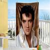 Elvis Presley'in İkonik Tarzı Plaj Havlusu Süper Yumuşak & Emici Rahat Hafif