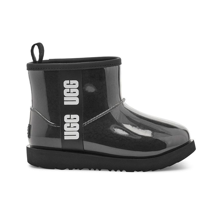 UGG Classic Clear Mini II Boot Kids Black Kids Sneakers 1112386K-BLK