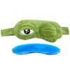 Frog Sleeping Mask, Cute Eyeshades for Sleeping, Soft Eye Patch for Adults, Kids Sleep Eye Cover, Frog Design Sleep Mask, Contoured Sleep Mask 8.66x3.