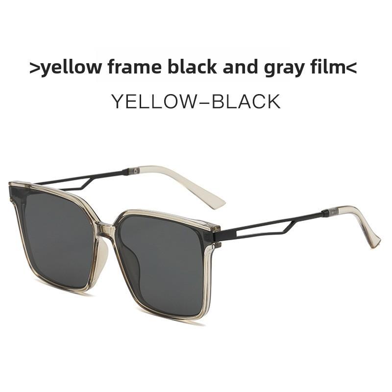 Gm Fashion Retro Square Sunglasses With Uv400 Protection For Casual Outings
