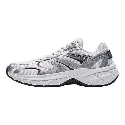 Modische Bequeme Trendige Vielseitige Stoff Synthetisches Leder Verschleißfest Stoßdämpfend Low-Top Freizeit Laufschuhe 912545597-1
