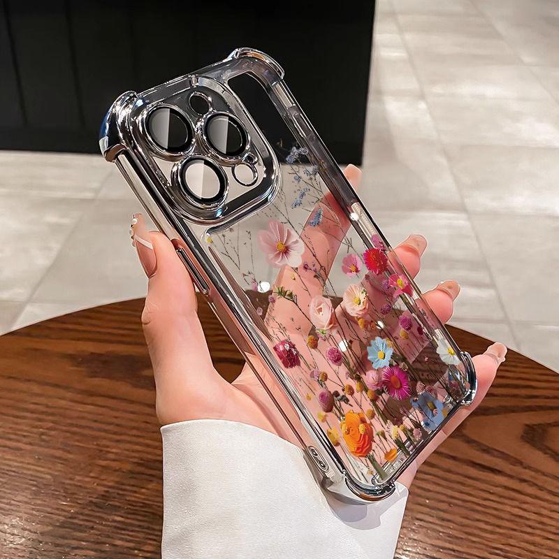 Night White Rose Flower Case For Huawei Honor 600 400 Pro Magic 7 Lite X5C X6D X7D X8D X9D X8C X8B X8A X7A X6C X9B X5B X6A X9A
