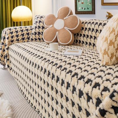 Toalha de Sofá High-End Entrada Luxo Vento Almofada Alto Senso Totalmente Coberta Capa Antiderrapante Cobertura Pano Cobertor