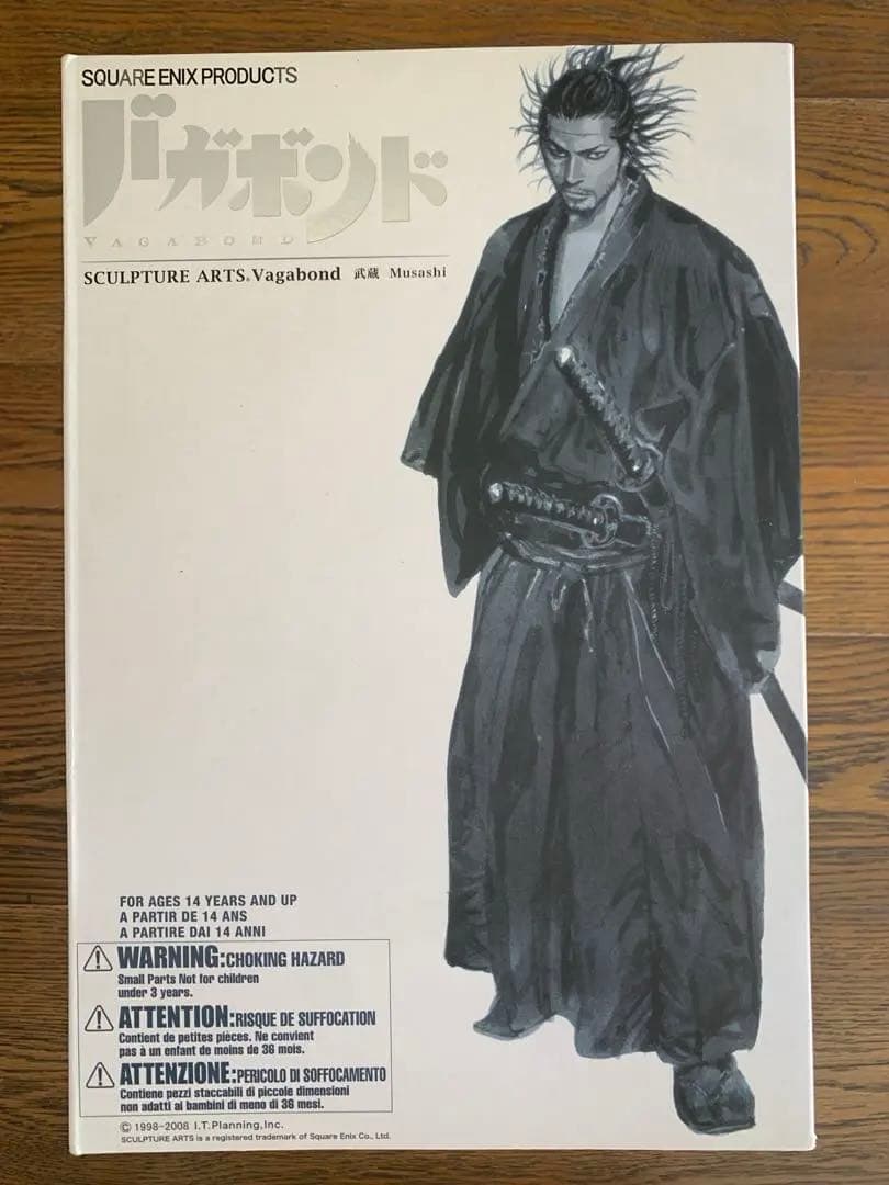 

[Б/У] Редкая скульптура Vagabond SCULPTURE ARTS Миямото Мусаси