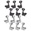 6 Pieces Sealed-gear Acoustic Guitar Instruments Tuning Pegs