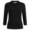 Kustom Kit Womens/Ladies Mandarin Collar 3/4 Sleeve Top