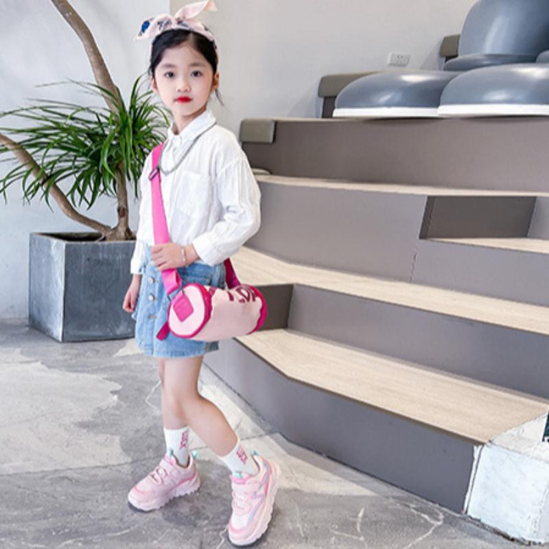 Frühling und Herbst Neue Mädchen Sneaker Kinder Casual Sneakers Weiche Unterseite Rutschfeste Laufschuhe für kleine Mädchen