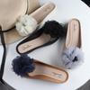 Yuzhihao Floral Summer Women's Beach Sandals - One-Strap Outdoor Slippers