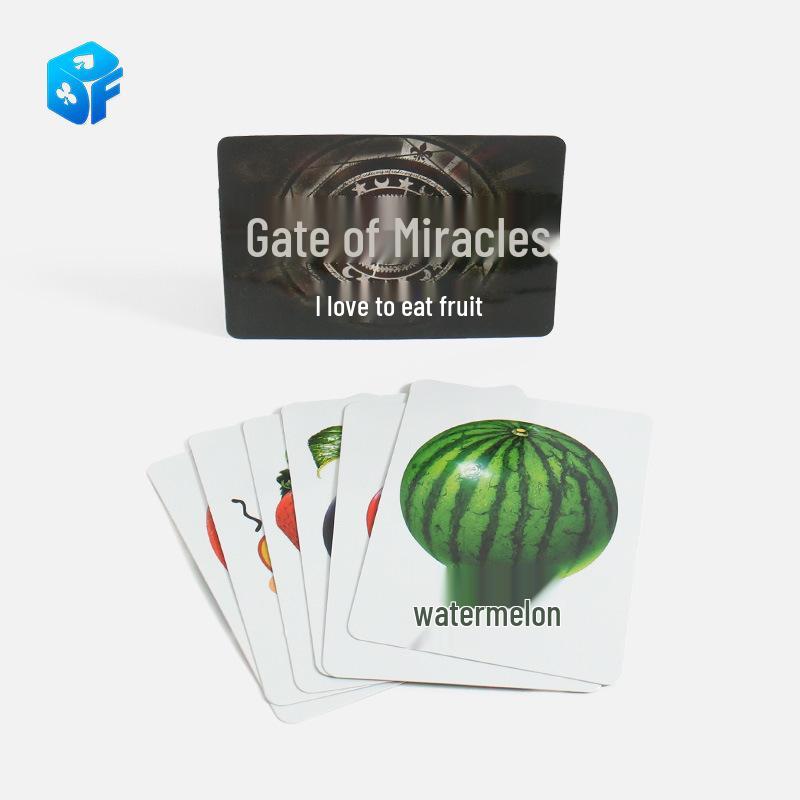 Magic Fruit Beginner Children's Playing Cards – Simple, Changeable, Special Edition