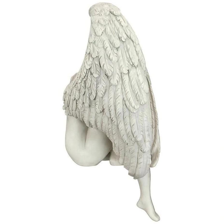 1 Pcs Creative Angel Statue 15x13x8cm Redemption Jewelry Statuette Religious Garden Home Decorative Sculpture