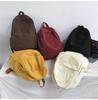Canvas Backpack Middle School Students Casual Backpack Women Schoolbag