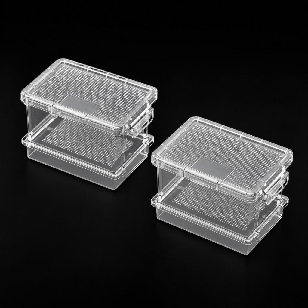 2 Pieces Habitat Tabletop Captive-Bred Species Keeper for Home