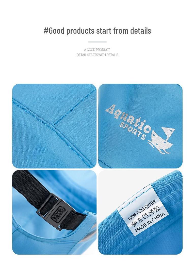 Unisex Leichte Schnelltrocknende Sonnenschutzkappe für Outdoor-Angeln