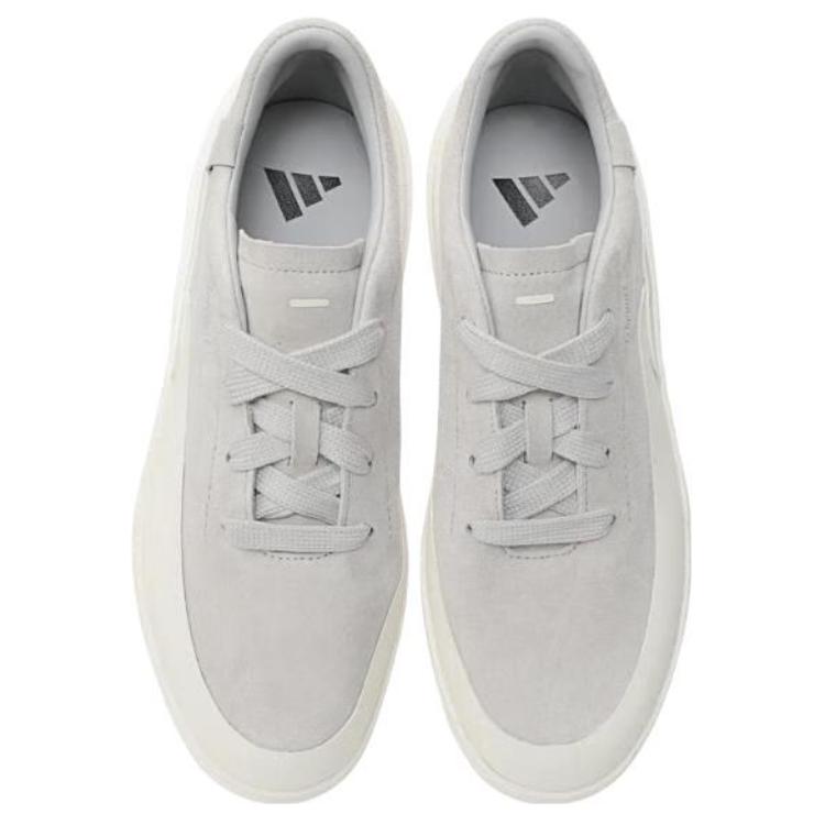 adidas Labcourt Abrasion Resistant Low Top Casual Running Shoes Unisex Light Gray Sneakers JS4147