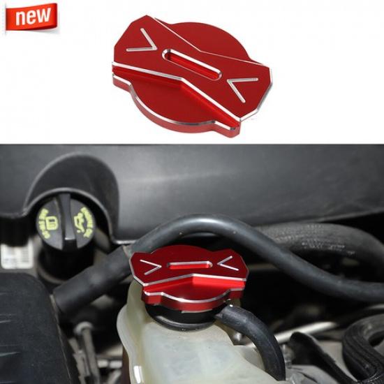 For Challenger/Charger 09+ Aluminium CNC Radiator Cap Cover Trim Red Accessories