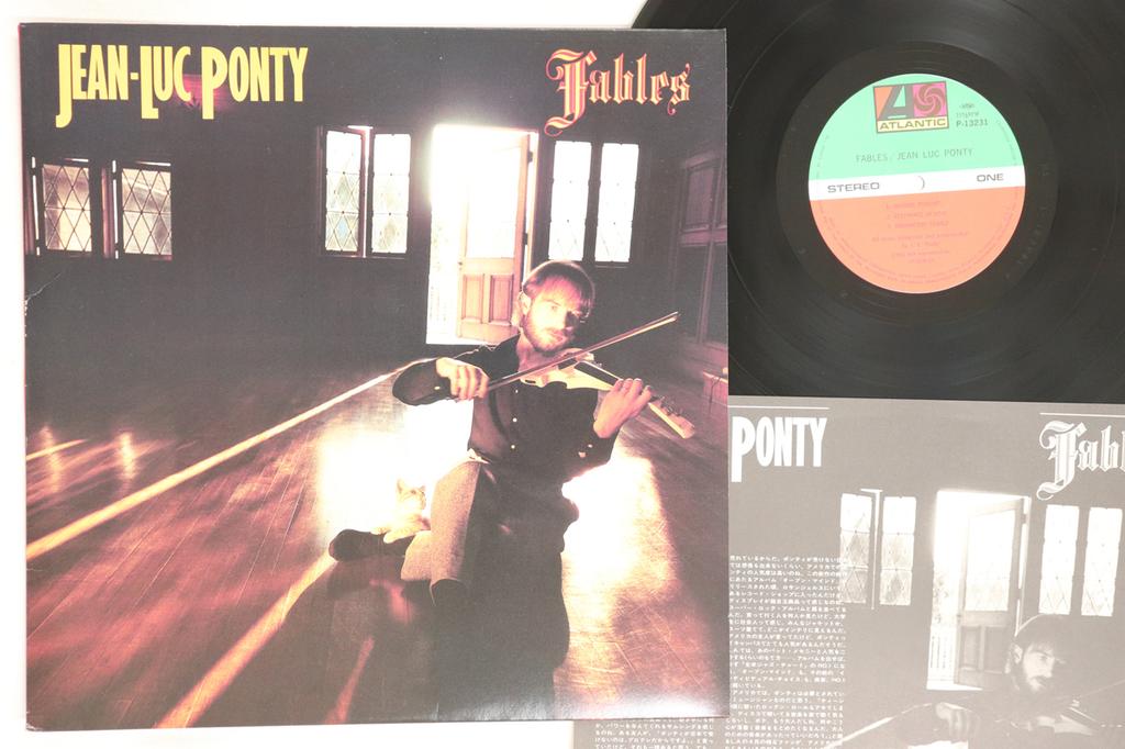 LP Record JEAN LUC PONTY - Fables P13231 ATLANTIC 1985 Japan Jazz Used