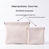 Compact PU Travel Organizer: Lipstick, Makeup & Menstrual Pad Storage Bag