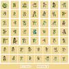 50 Cute Wind Animal Graffiti Stickers Suitcase Guitar Decoration Waterproof Stickers DIY Hand Account Stickers