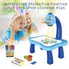 Child Smart Projector Desk With Light & Music Learning Painting Machine Toy 5ML