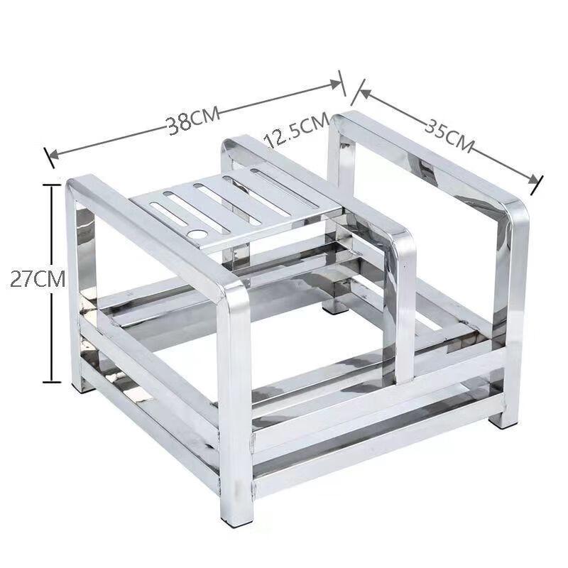 LIJIA KITCHENWARE Stainless Steel Chopping Board & Knife Holder