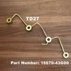 For Nissan TD27 TD23 16670-06G08 16670-43G00 F22 F23 D21 R50 E24 1x Return Oil Pipe