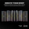 CORSAIR Desktop PC Memory DOMINATOR TITANIUM DDR5 Series Intel XMP Memory Kit 96GB Black x CL32 CMP96GX5M2B6600C32 DDR5-6600MHz (PC5-52800) [48GB 2]