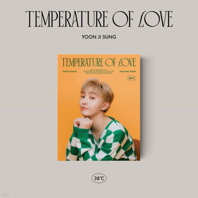 

Yoon Ji Sung - 2nd Mini Album: Temperature of Love [38℃ ver.]