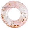 Anello gonfiabile da nuoto rétro a righe ispessito per bambini Xiao Lü - Design Oliva e Fiore di Ciliegio