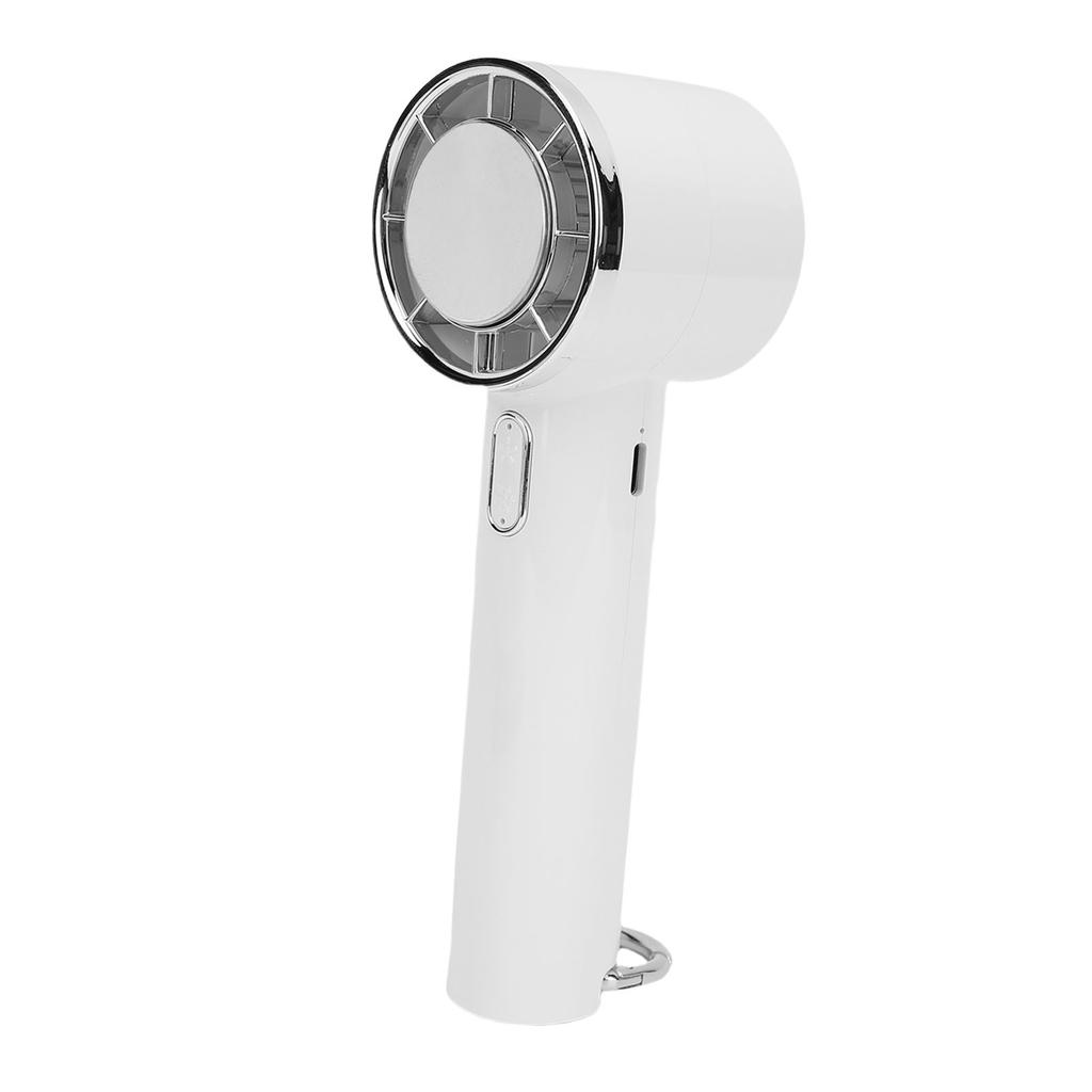 Portable Handheld Fan 5 Speed Semiconductor Cooling USB Rechargeable Mini Handheld Fan with 2000mAh Battery for Outdoor